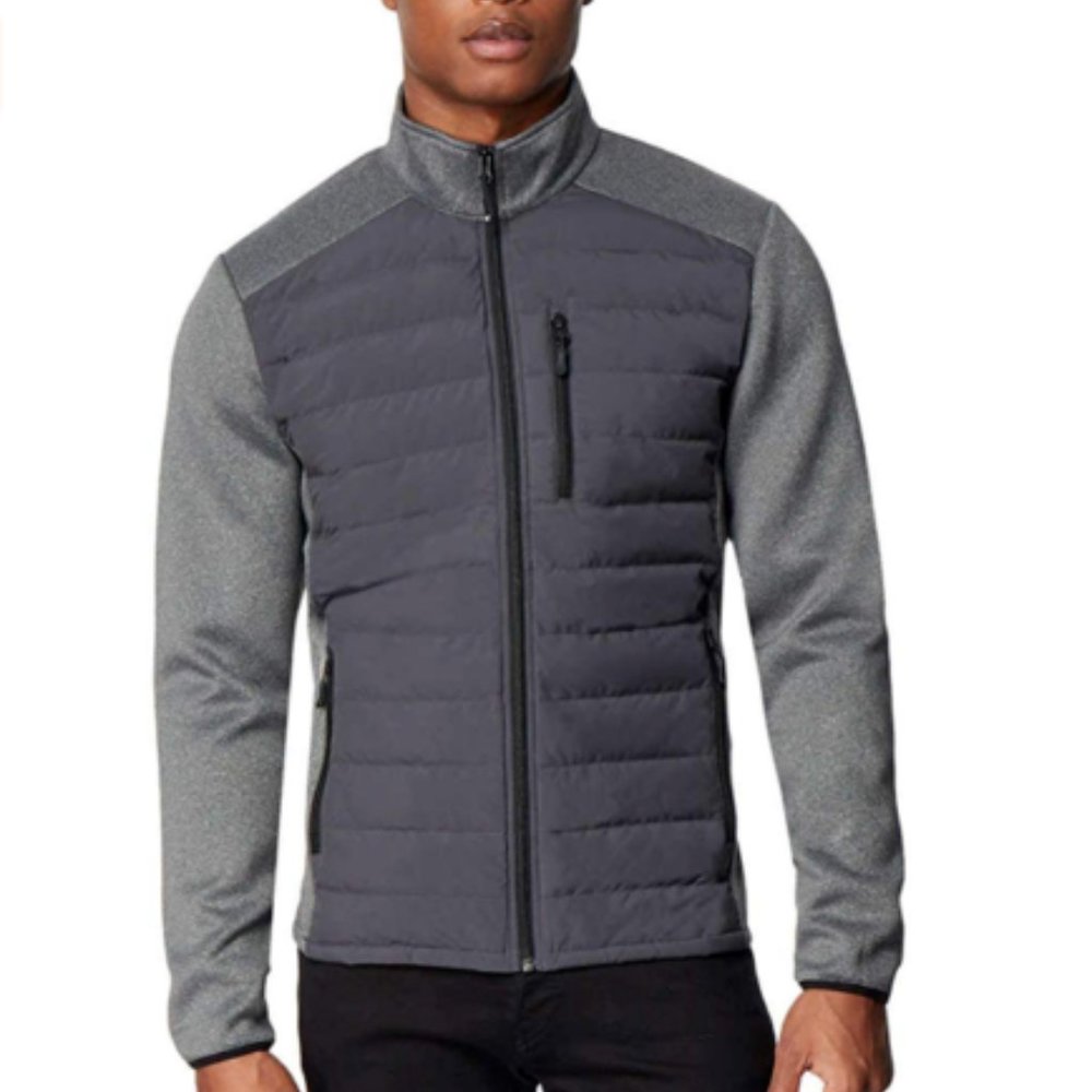 32 DEGREES HEAT MEN'S ULTRA LIGHT MIXED MEDIA JCKT